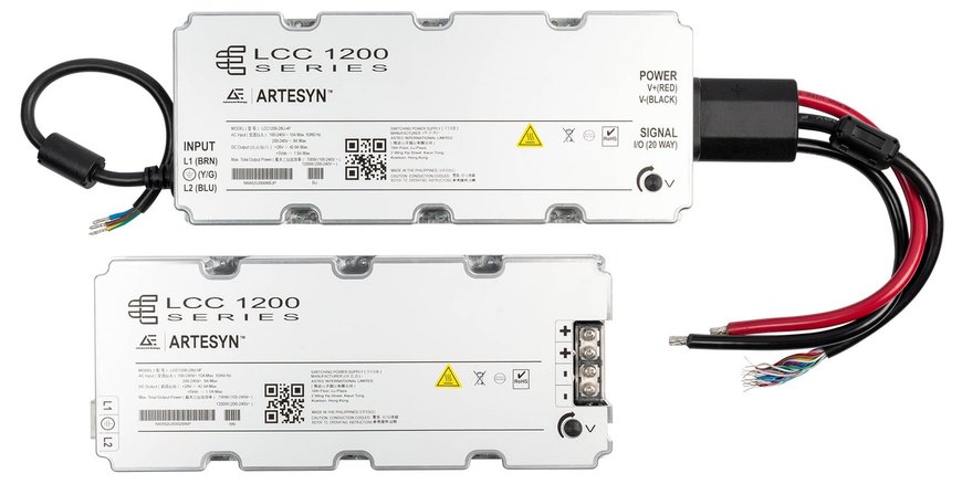 Advanced Energy’s LCC1200 Series of Fanless AC-DC Power Supplies Available from TTI Europe